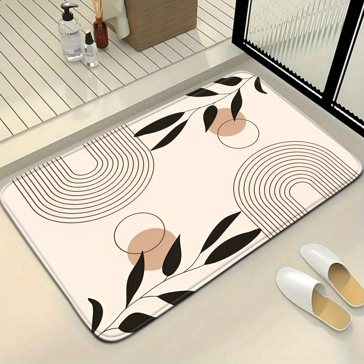 3-piece elegant bathroom floor - Zara Home Bathroom Set review and price