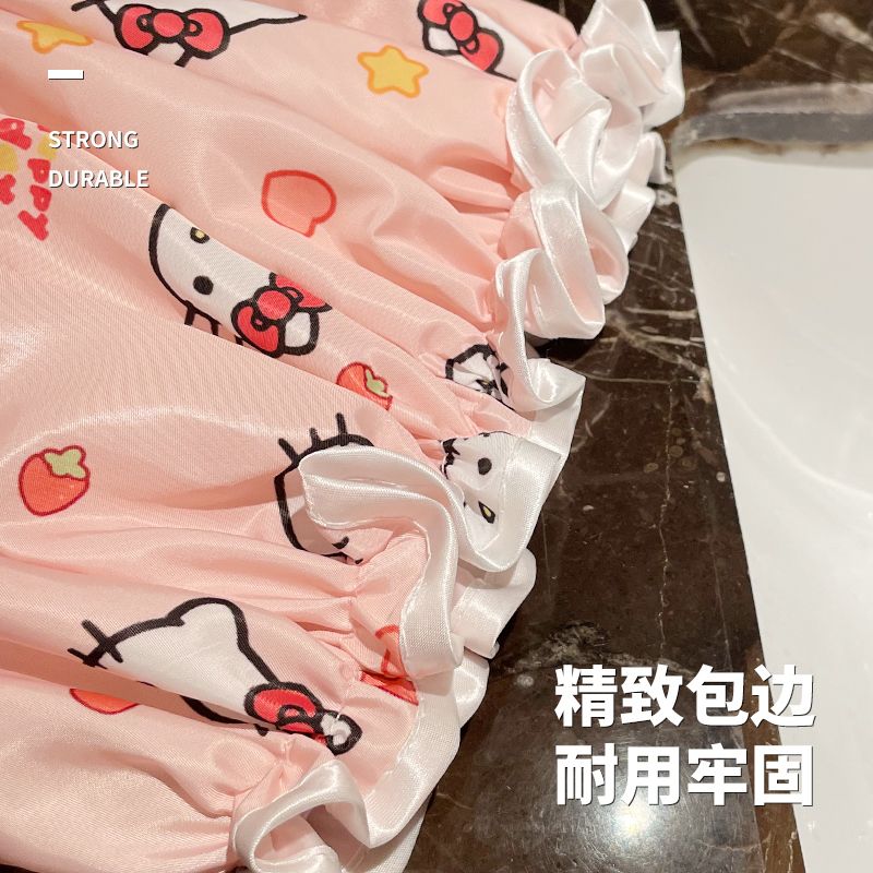Hello Kitty Kawaii shower cap  - Japan Bathroom.Home review and price