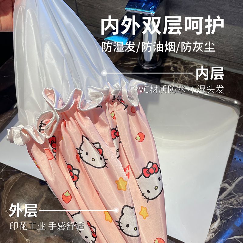 Hello Kitty Kawaii shower cap  - Japan Bathroom.Home review and price