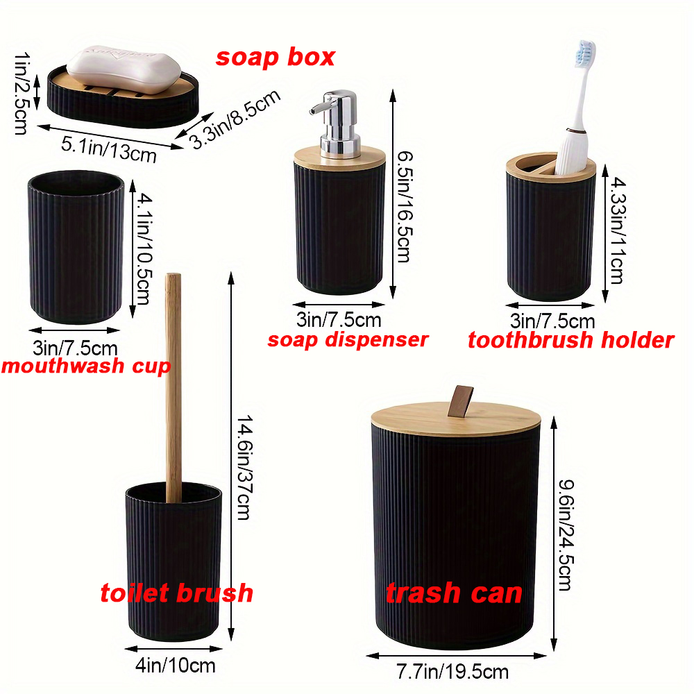 6-Piece Bathroom Set Daily Nec - Zara Home Bathroom Set review and price