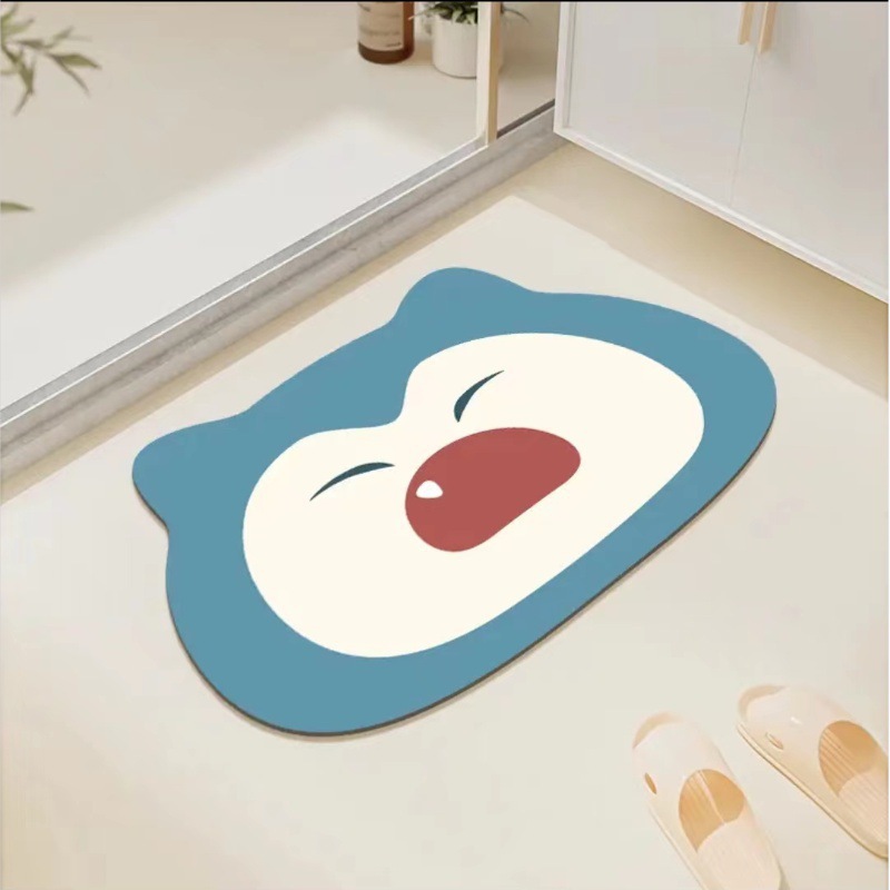 VIKAMA Alien Cartoon Diatom Mu - Zara Home Bathroom Rug review and price