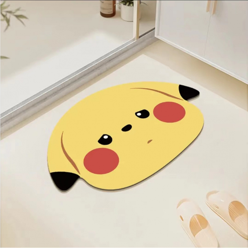 VIKAMA Alien Cartoon Diatom Mu - Zara Home Bathroom Rug review and price
