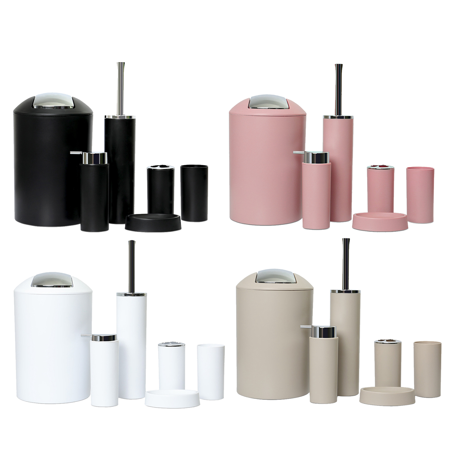 6Pcs Bathroom Accessories Set  - Zara Home Bathroom Set review and price