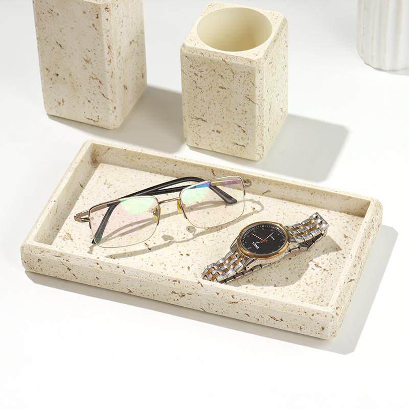 Sand and Gravel Resin Hand San - Zara Home Bathroom Set review and price