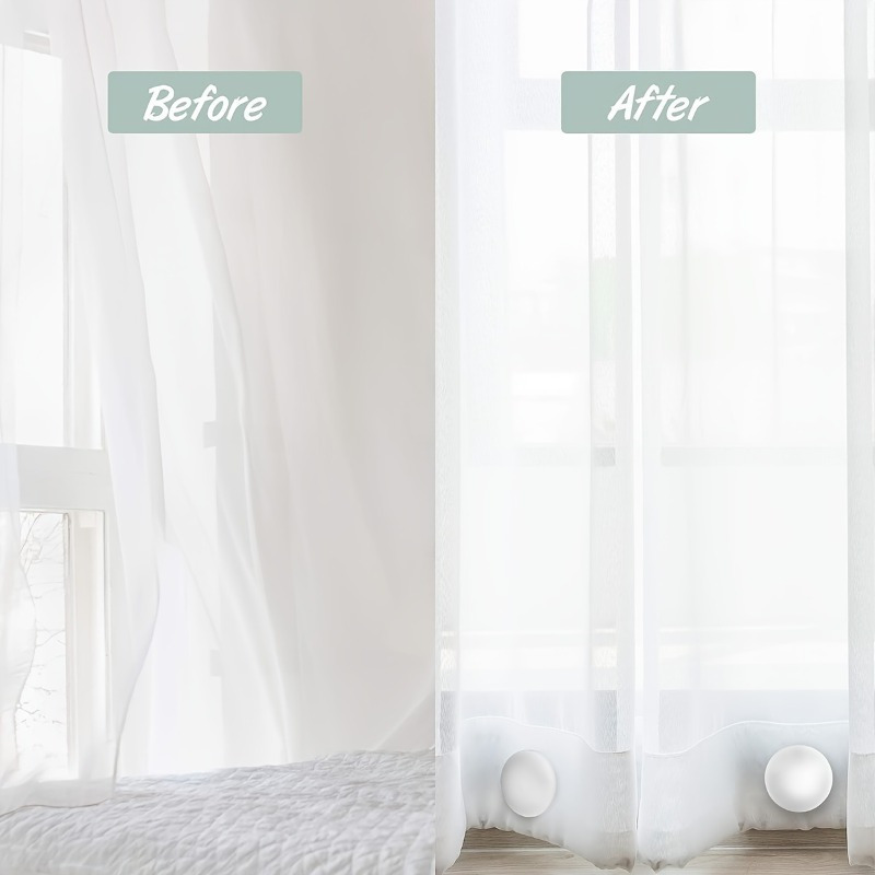 2pcs/set Magnetic Curtain Weig - Shower Curtain Liner review and price