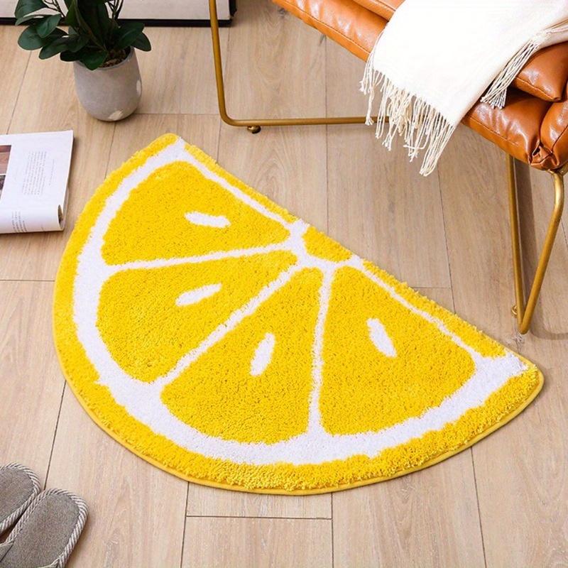 VIKAMA Fresh Lemon Style Bathr - Zara Home Bathroom Rug review and price