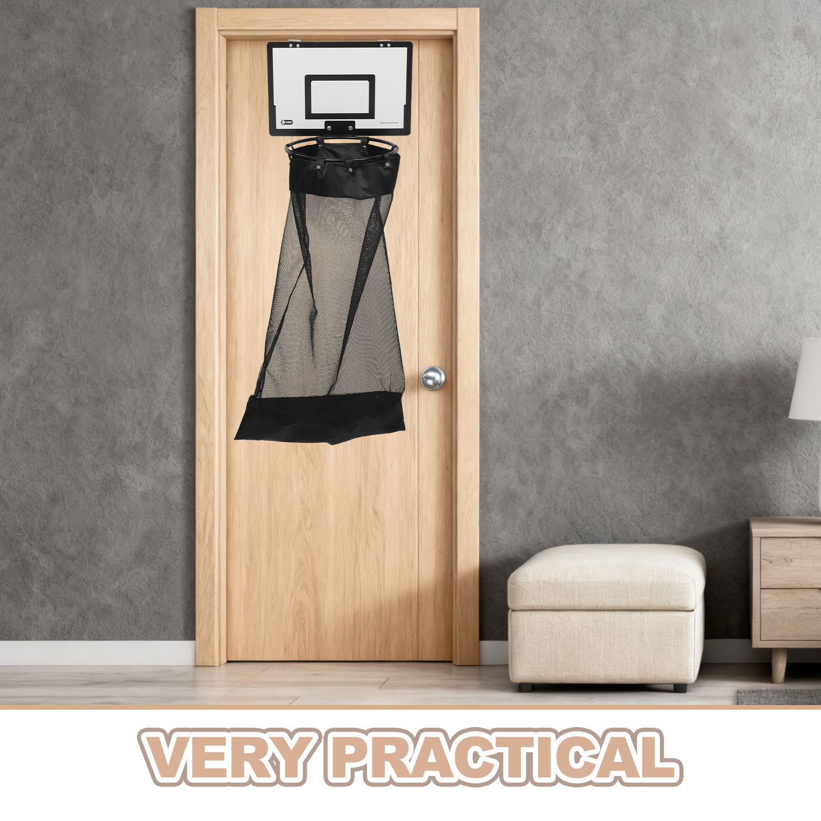 Basketball Hoop Laundry Hamper - Home Goods Bathroom Storage review and price