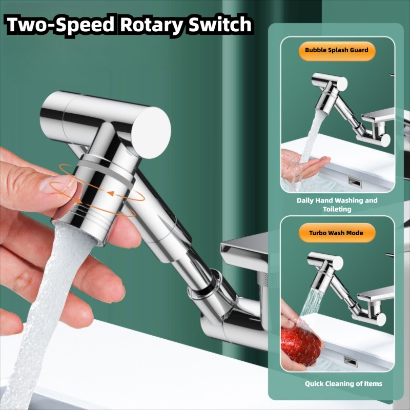 1440° Rotatable Scalable Metal - Home Bathroom Water Filter review and price
