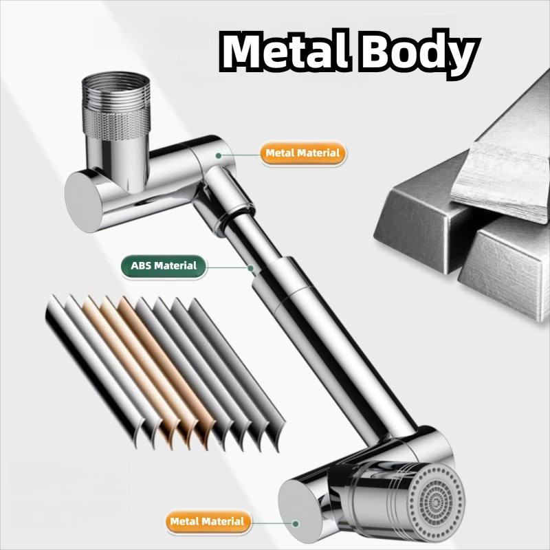 1440° Rotatable Scalable Metal - Home Bathroom Water Filter review and price
